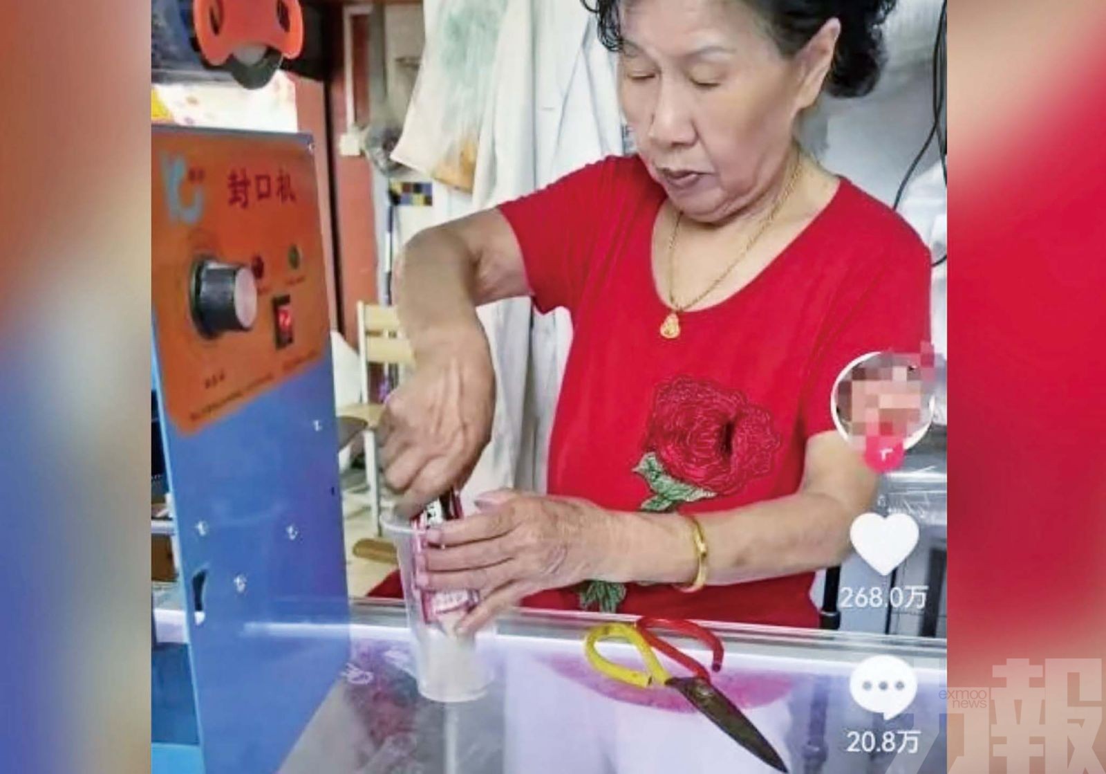 南京婦賣十元速溶咖啡爆紅