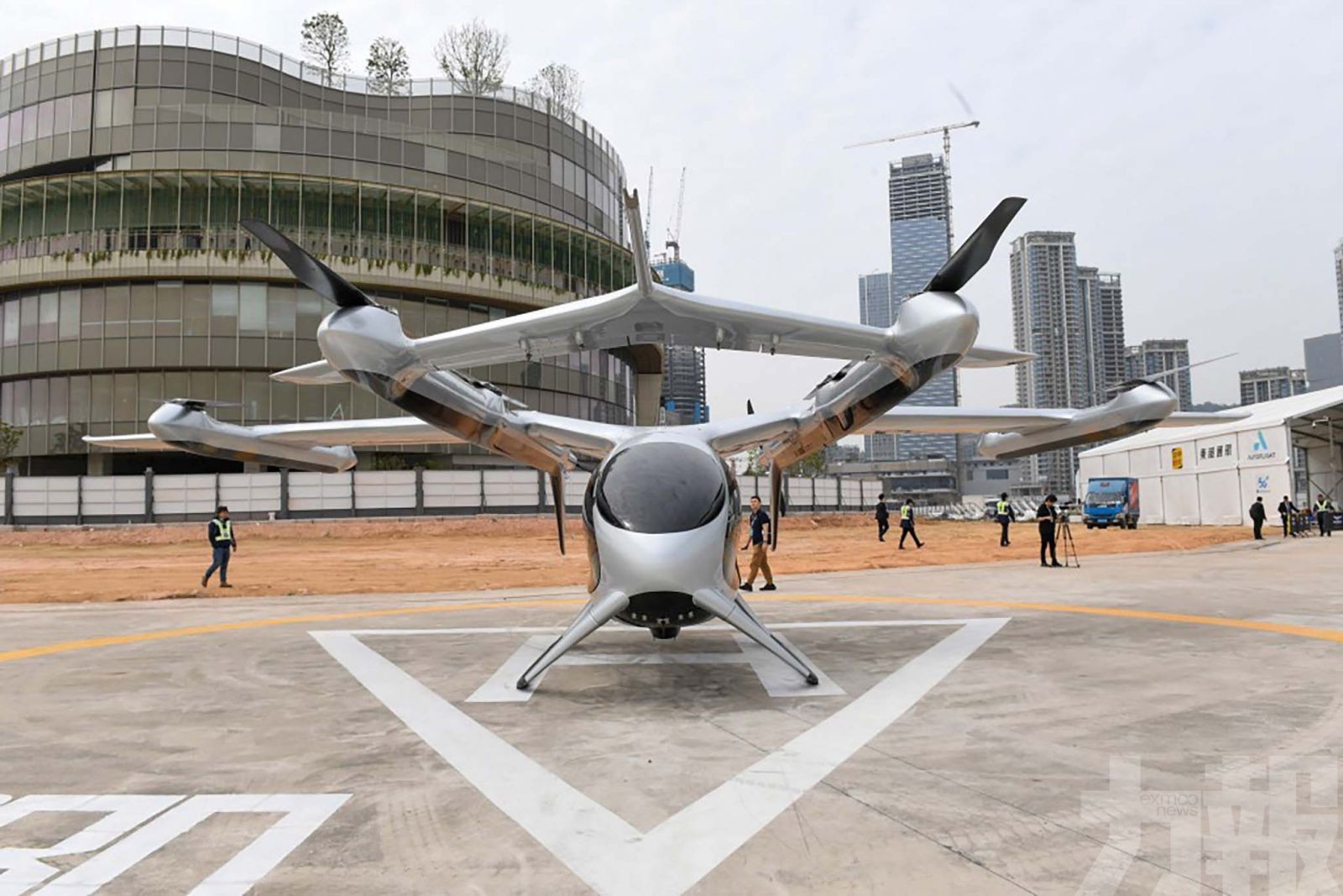 大灣區「空中的士」首飛成功