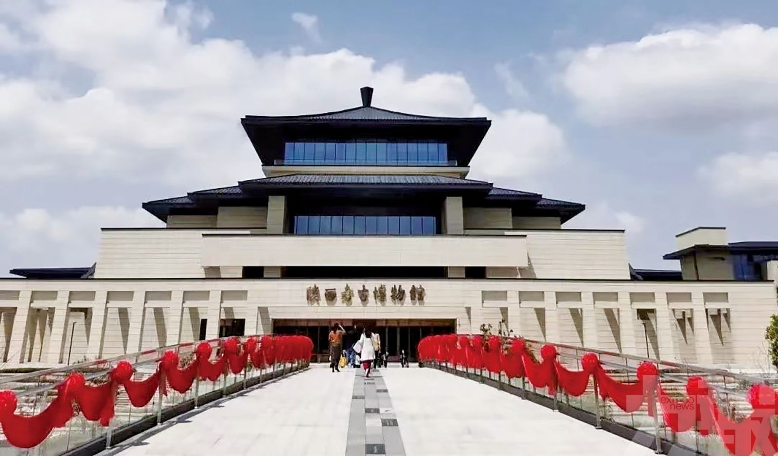 陝西考古博物館開館僅十多天
