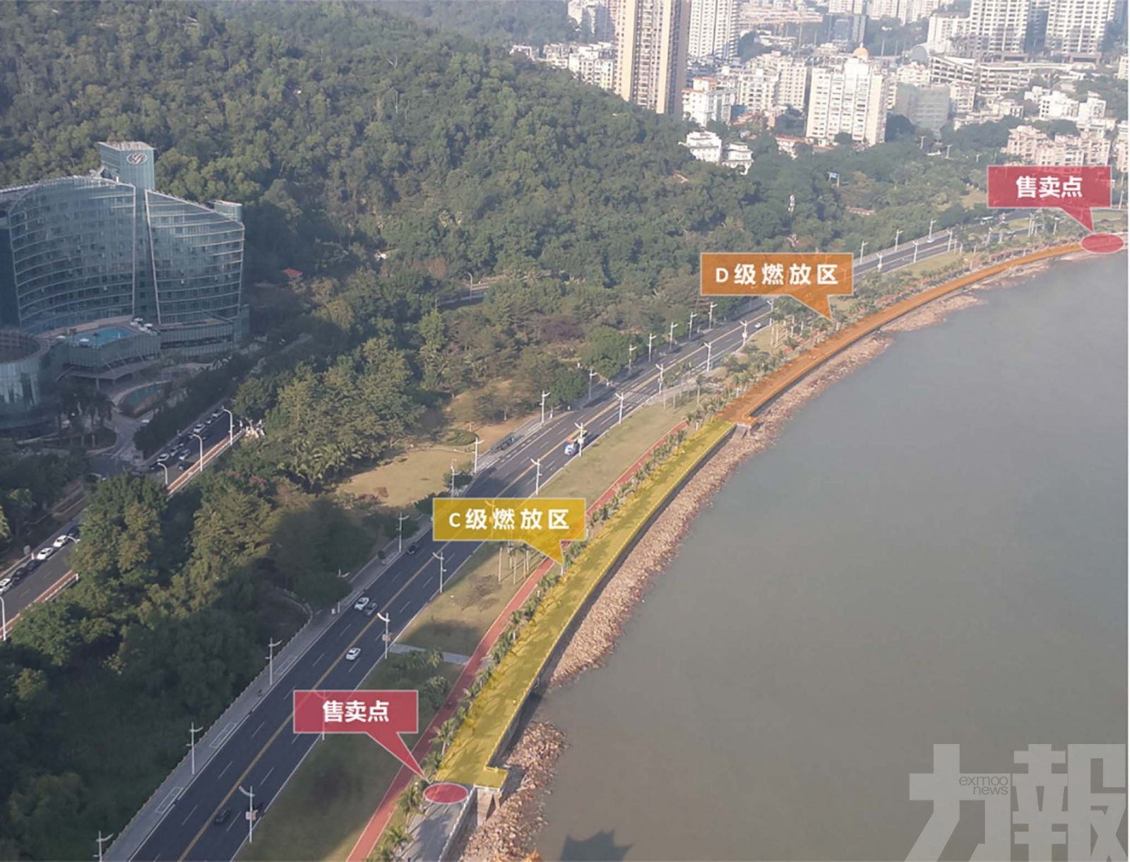 珠海香洲劃定三區域