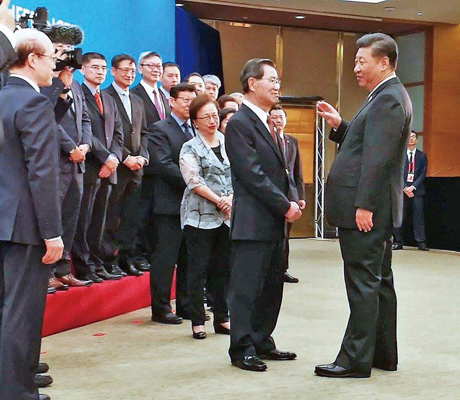 習近平會蕭萬長