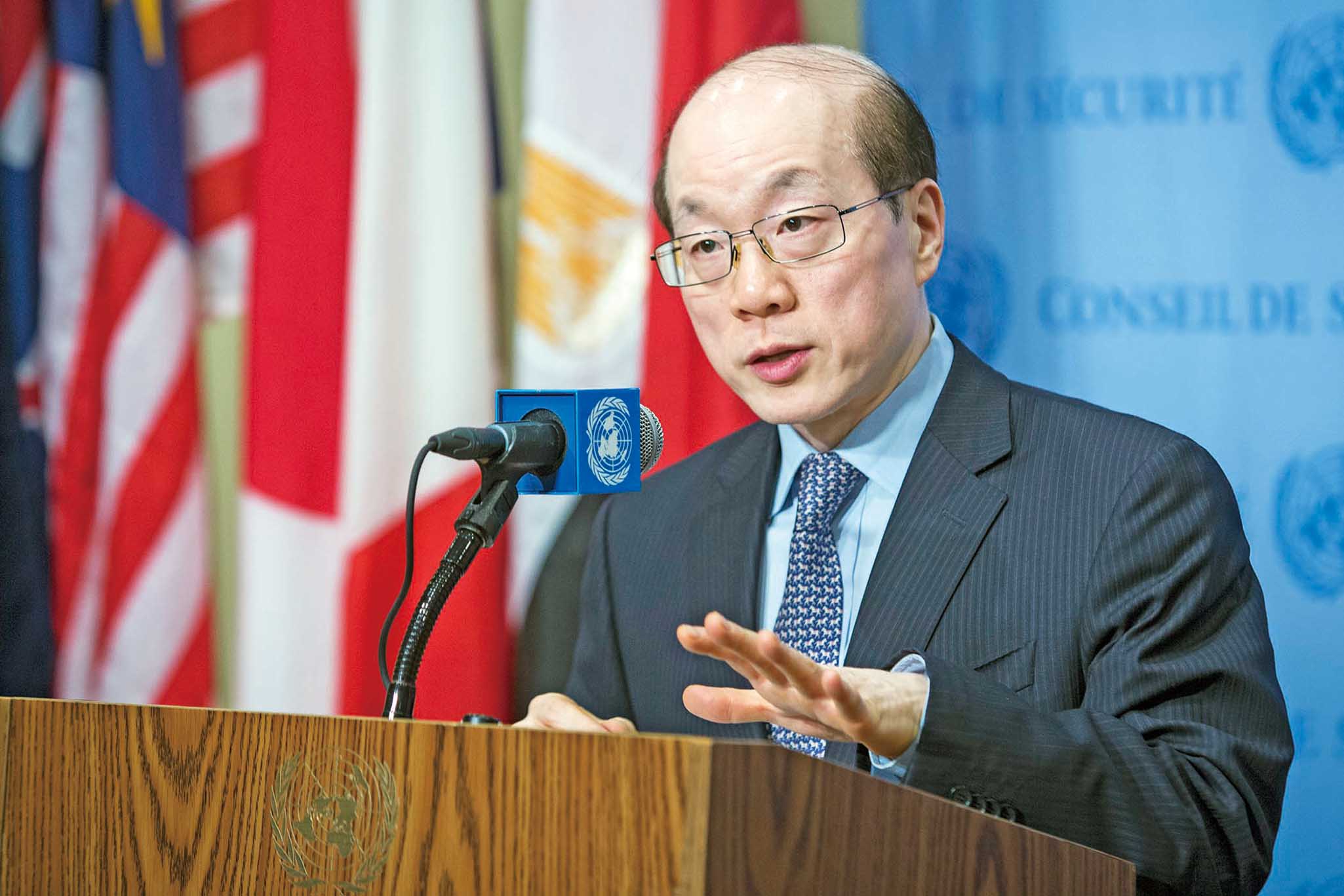 常駐聯合國代表劉結一