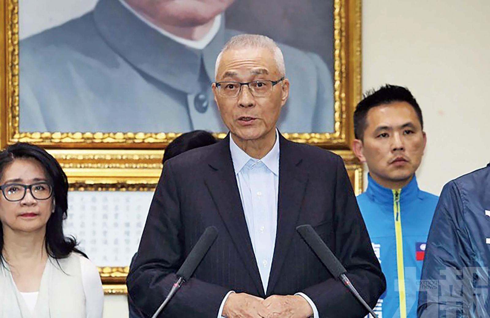 吳敦義辭去國民黨主席