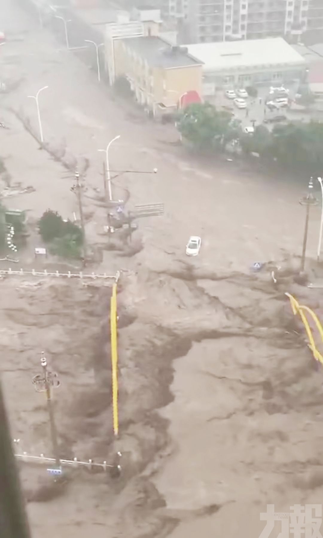 北京門頭溝區強降雨致兩死