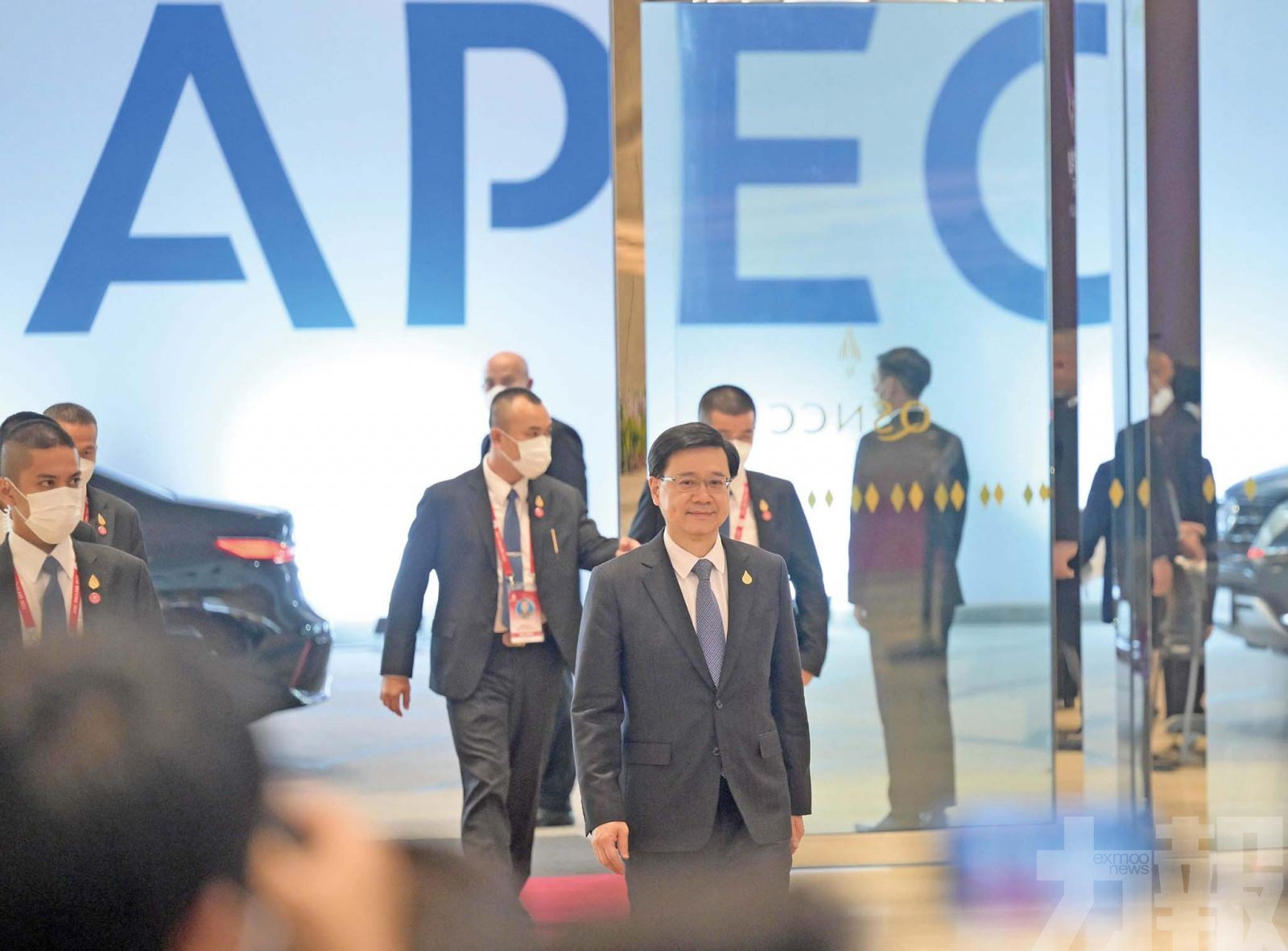 李家超曼谷返港後確診新冠