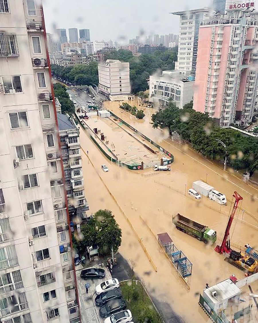 福州暴雨突破歷史極值