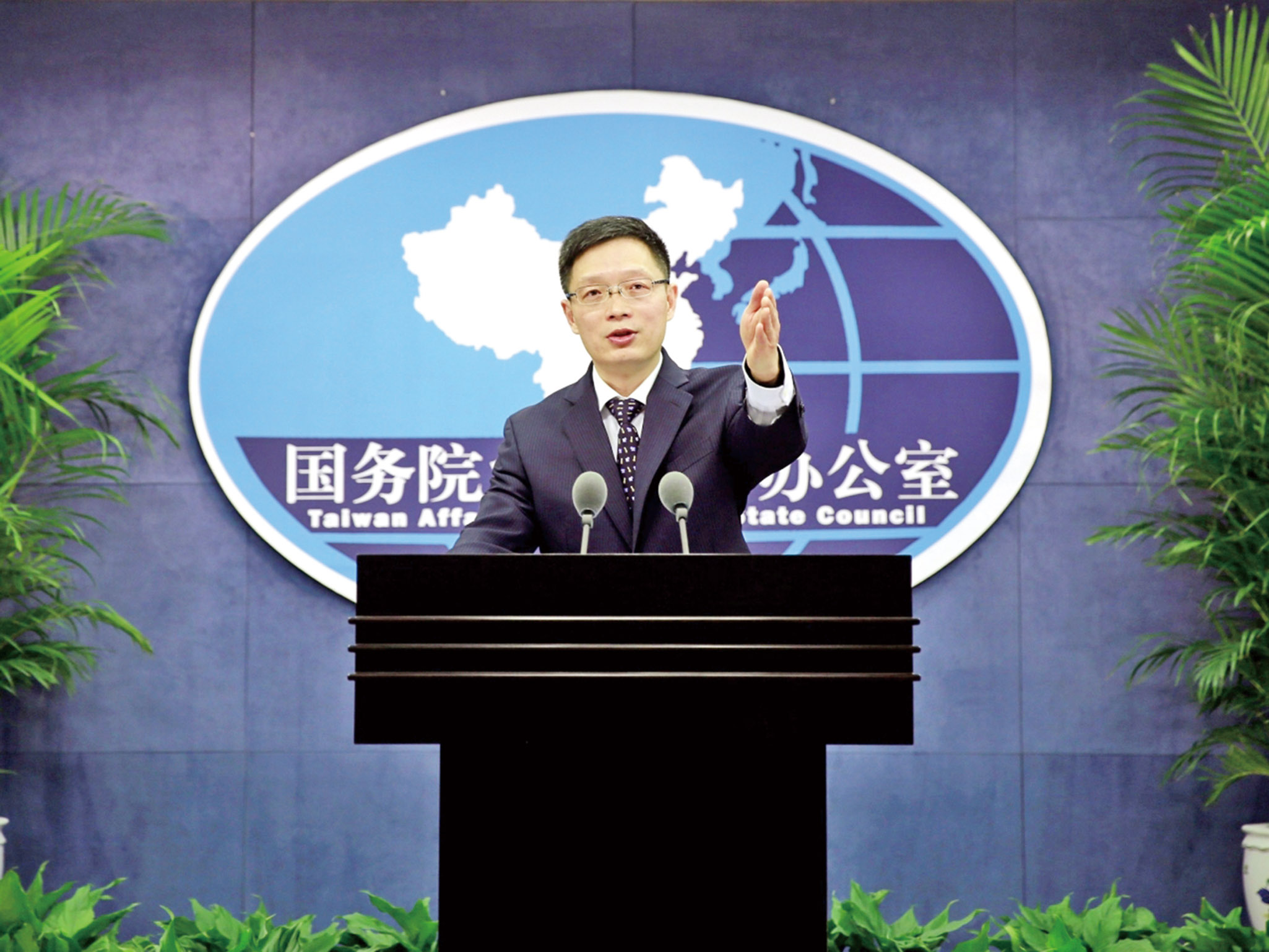 國台辦稱台獨威脅兩岸和平