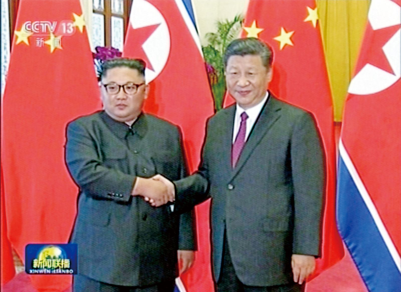金正恩第三度訪華晤習近平