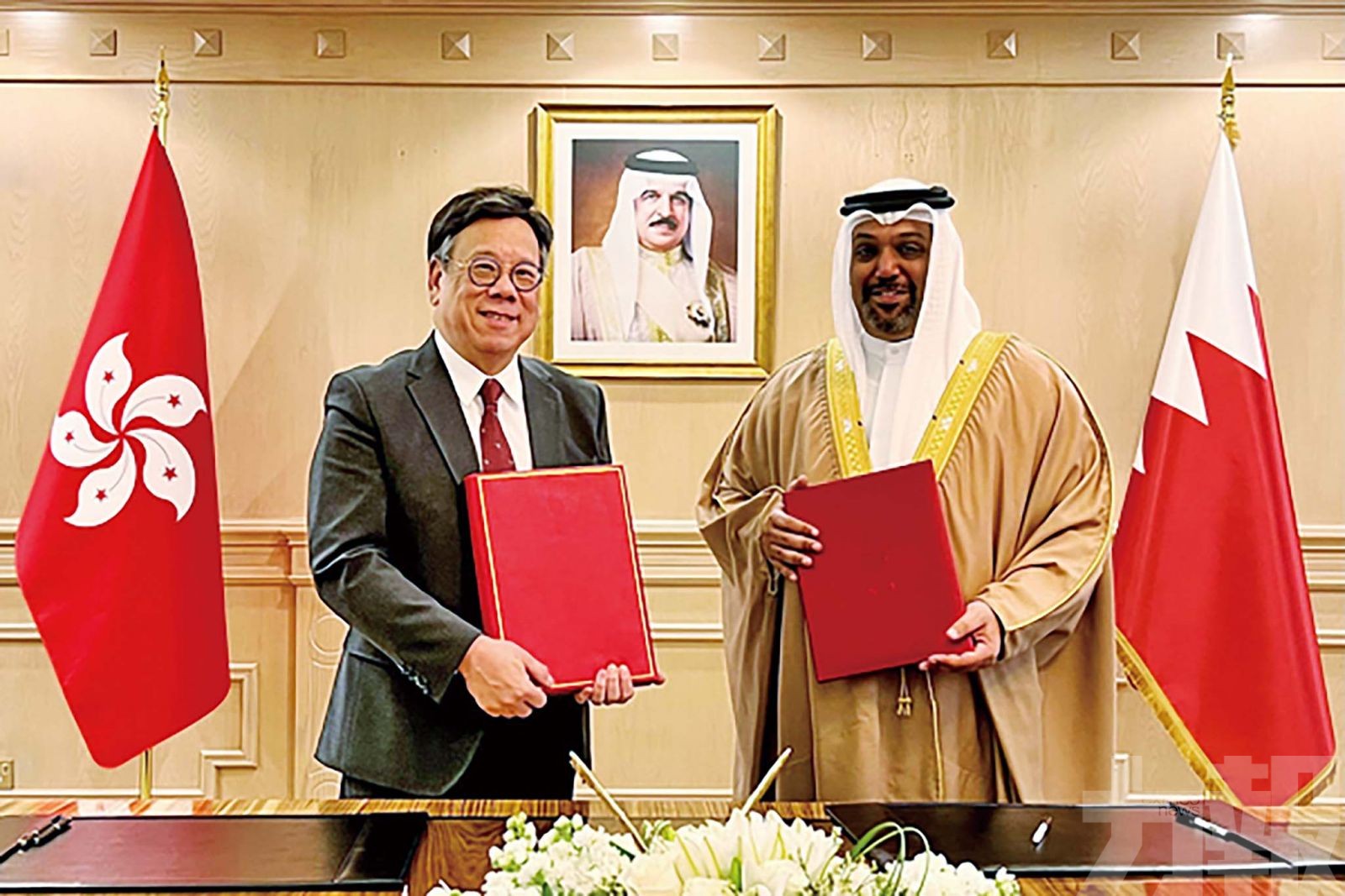 香港與巴林簽訂稅務協定