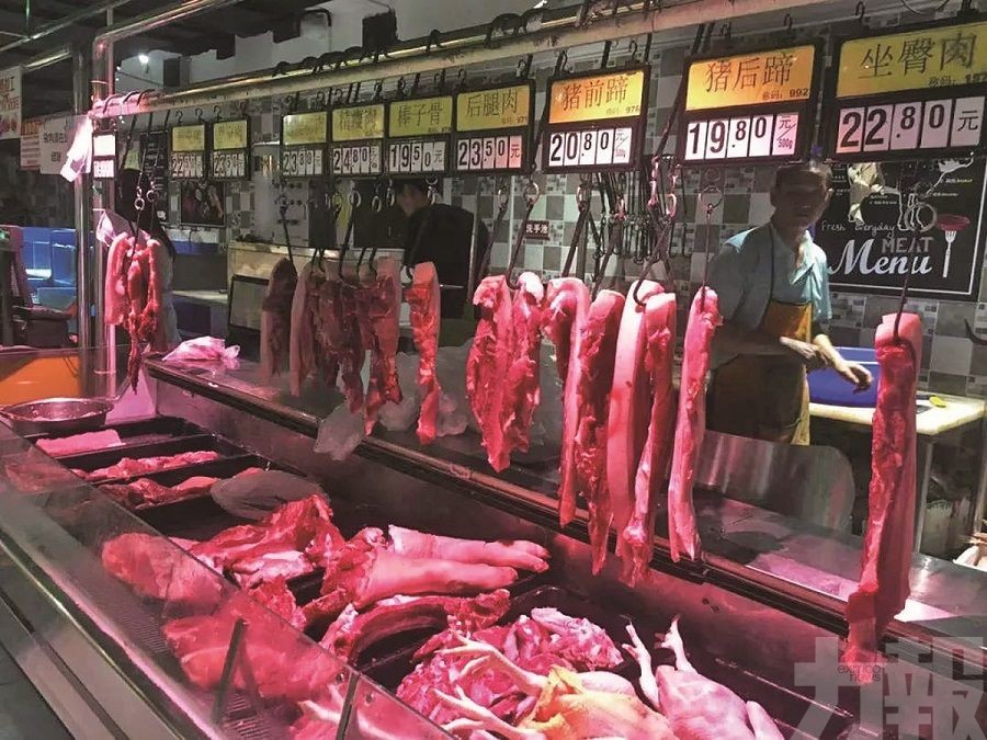 豬肉價格按年升近五成