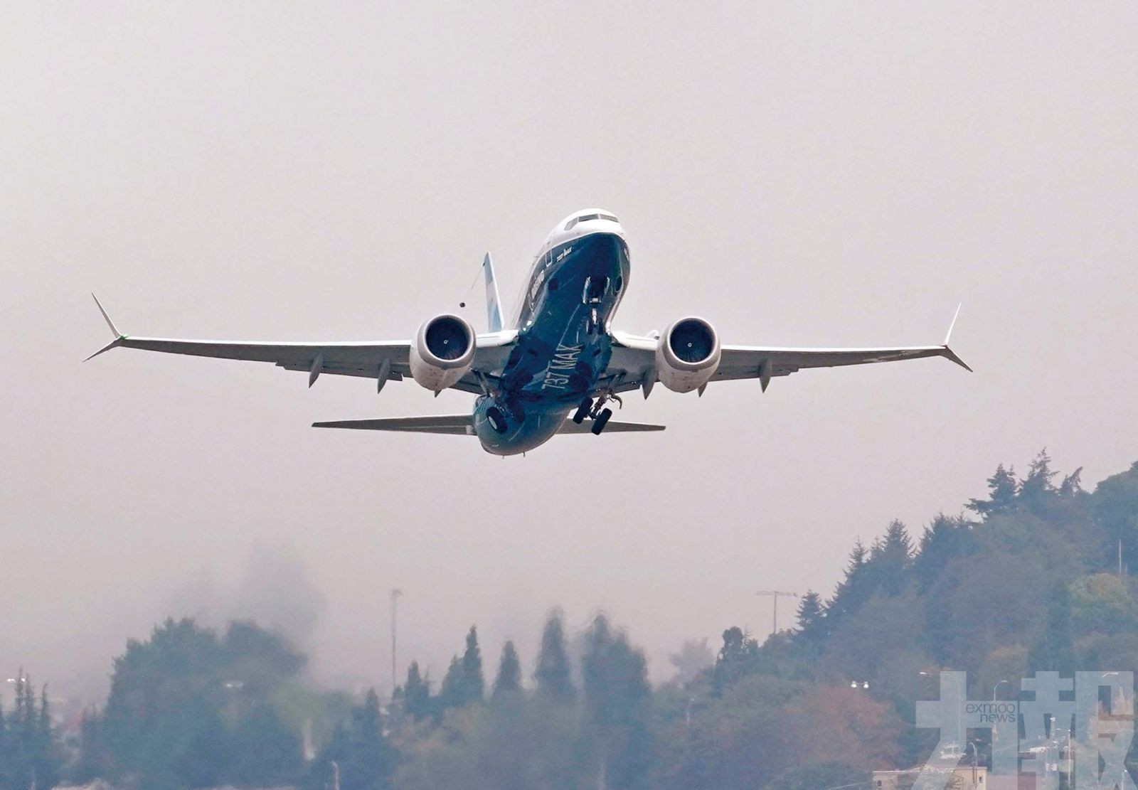 波音向華交付737 MAX客機