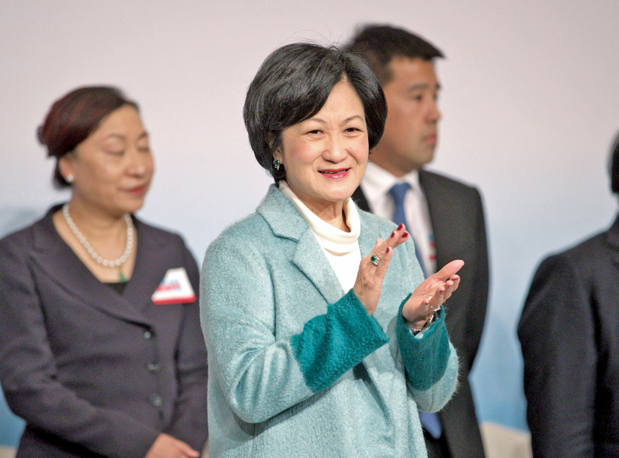 葉劉淑儀宣布參選