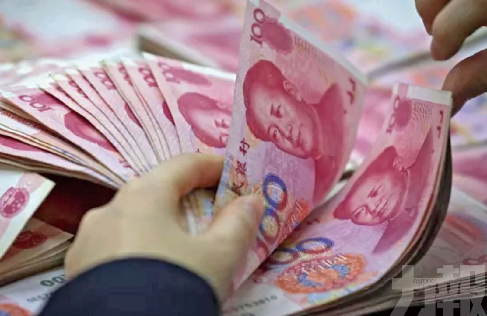 人行逆回購增至3,857億元