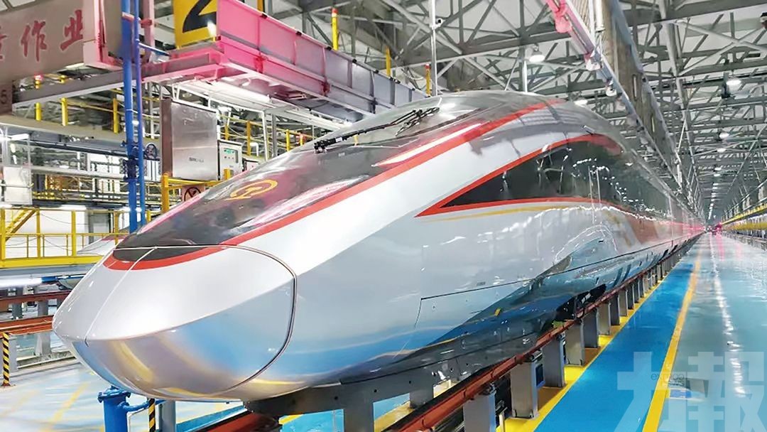大灣區首迎智能動車組