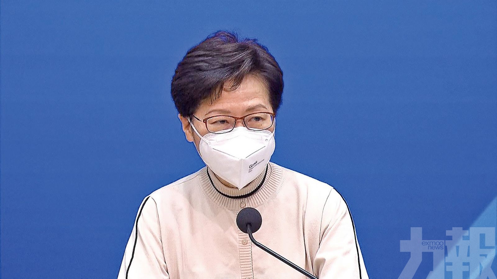 林鄭：未放棄全民檢測但未有時間表