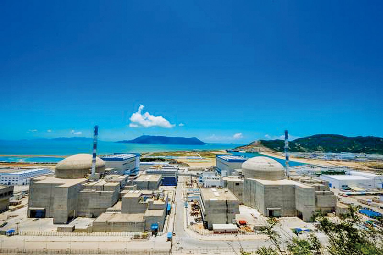 粵浙兩個三代核電機組
