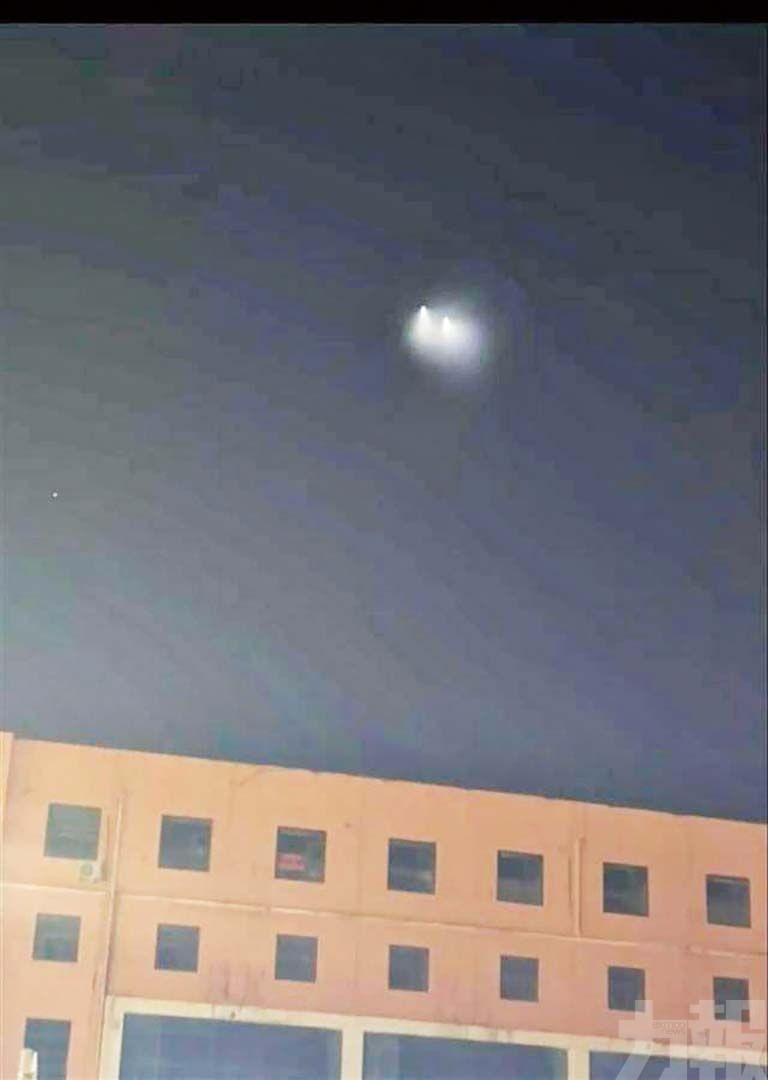 華北多地夜空現不明飛行物