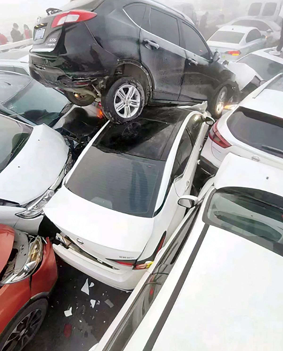 鄭州黃河大橋連環車禍釀一死