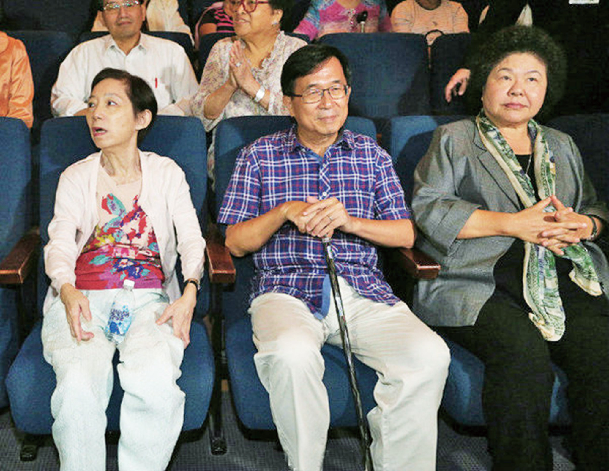 陳水扁怒斥路人偷拍