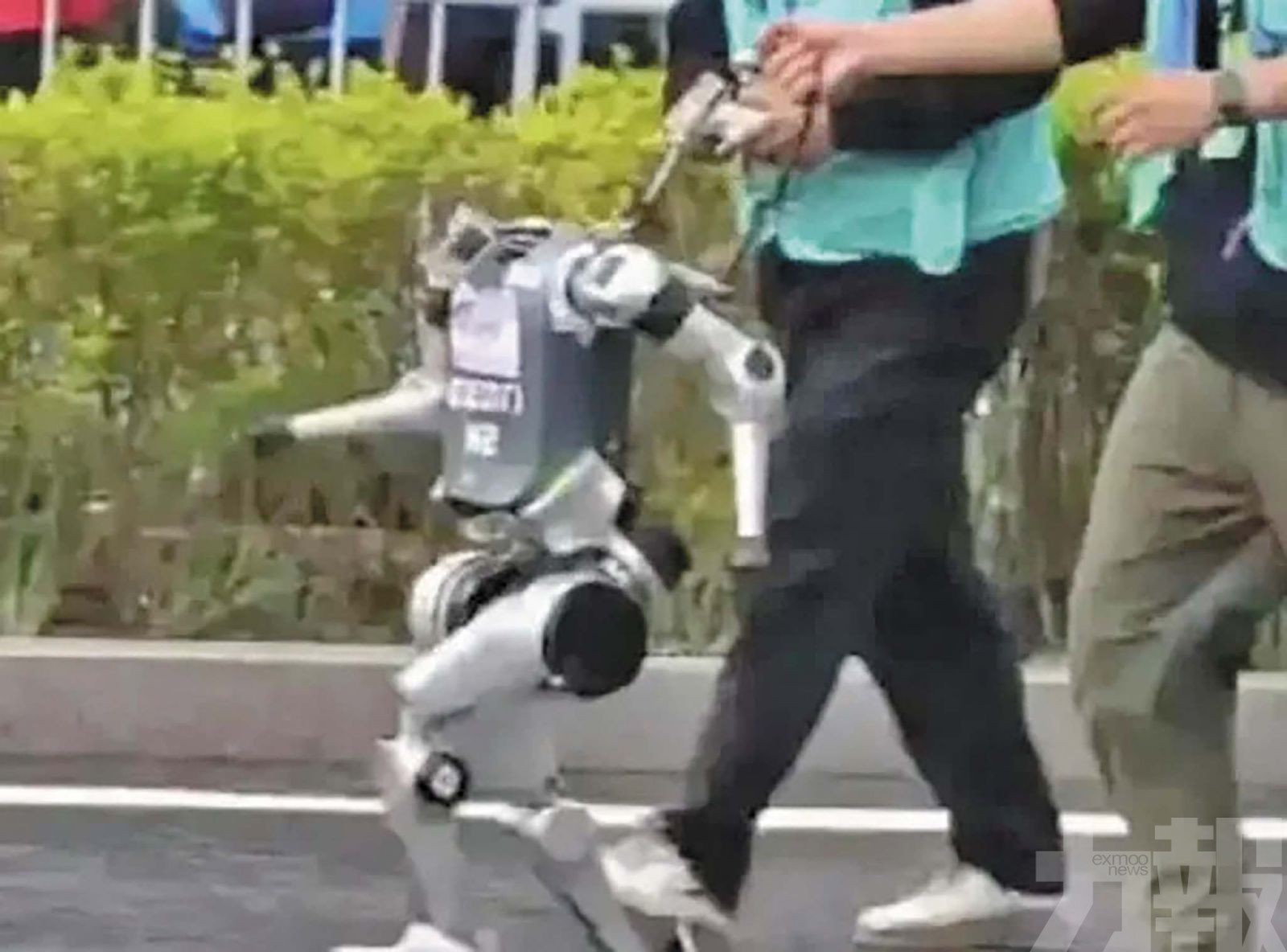 全球首場機器人馬拉松北京登場