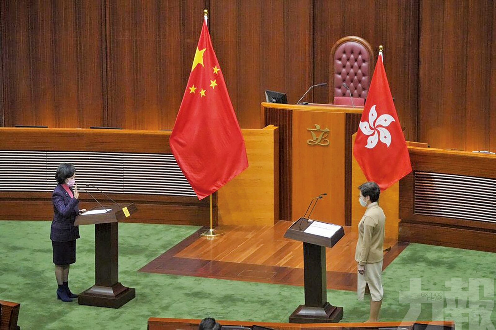 香港新屆立會議員完成宣誓