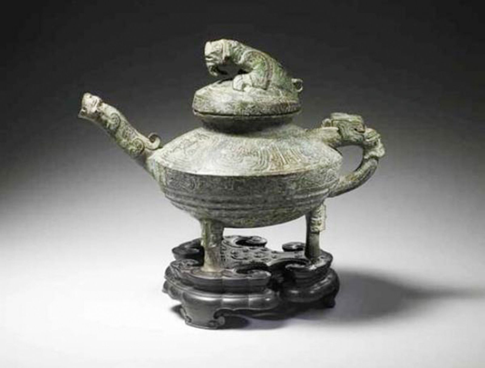 拒撤拍圓明園「虎鎣」