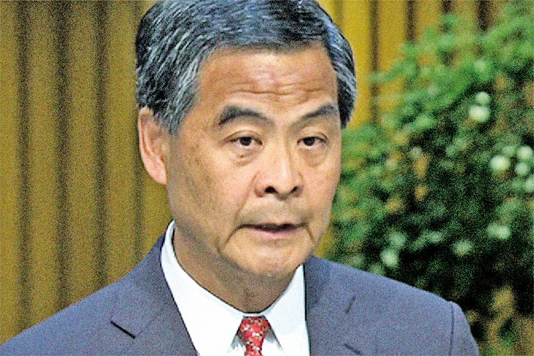 梁振英未鬆口參選
