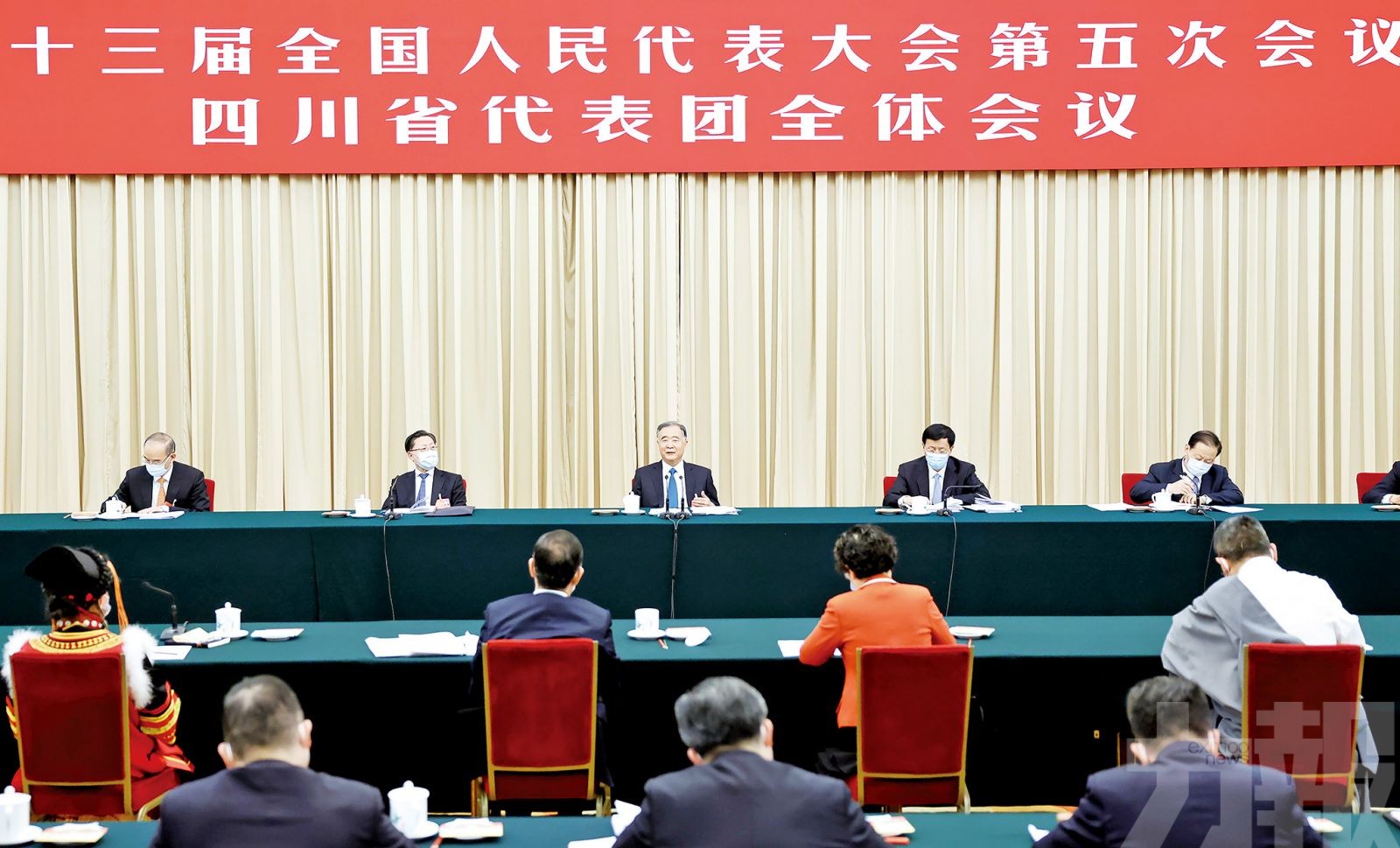 汪洋參加四川代表團審議