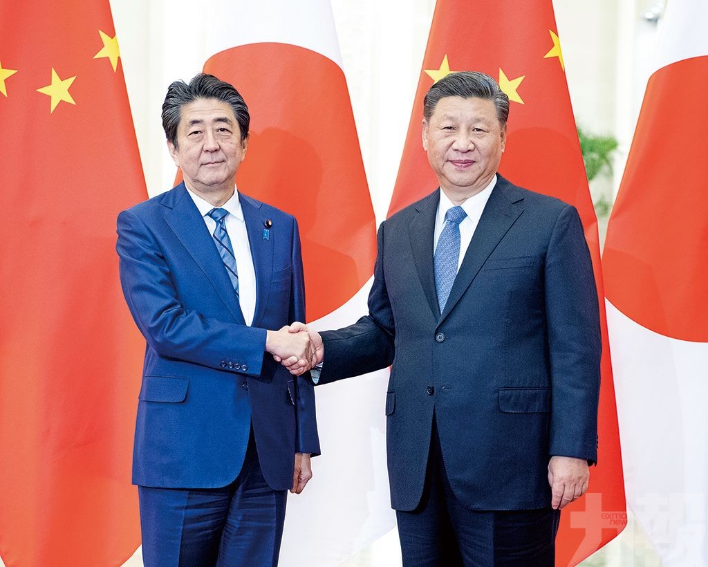 安倍晤李克強