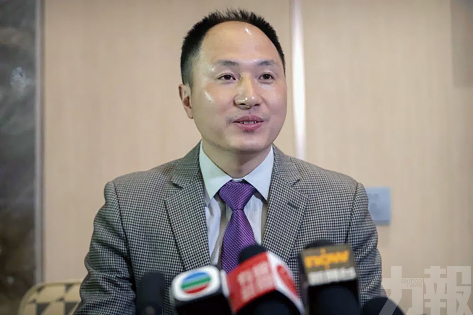 香港入境處疑賀建奎涉虛假陳述