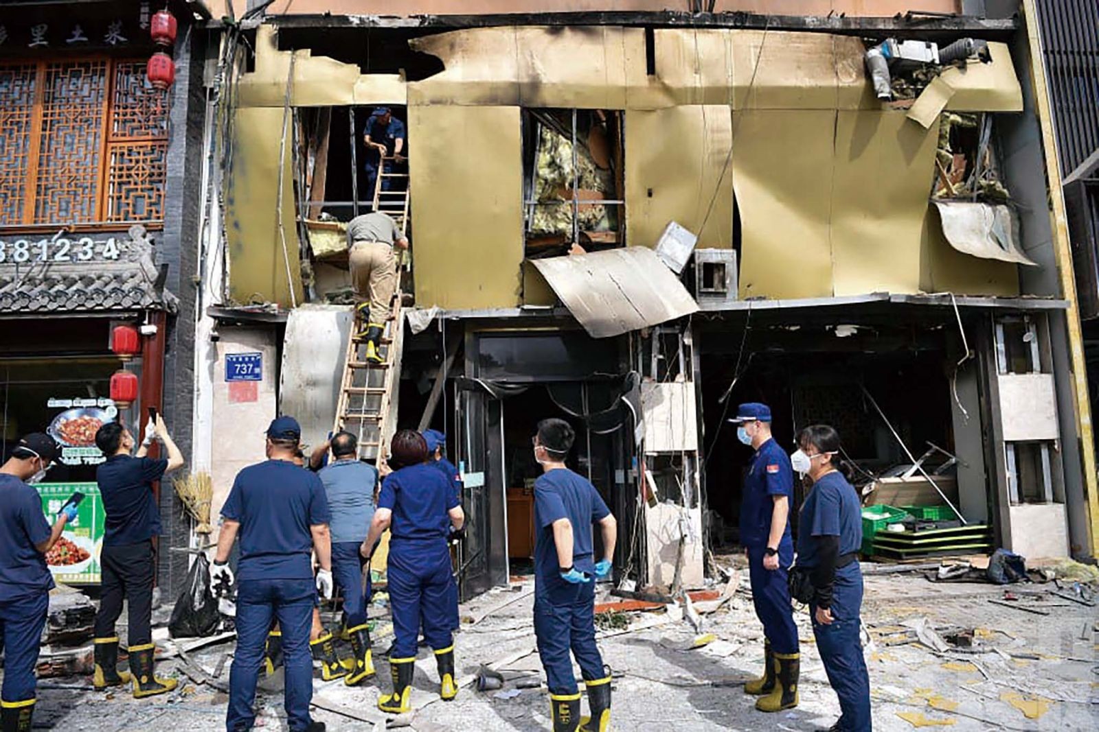 寧夏燒烤店爆炸釀31死
