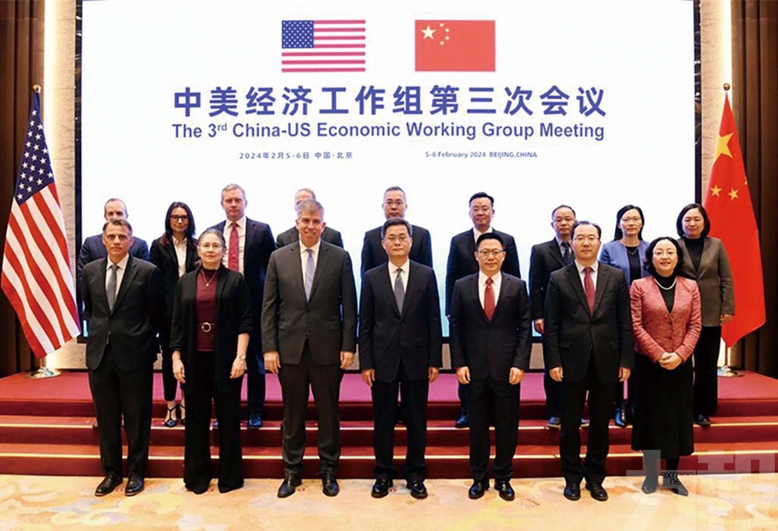 王受文與拉戈商中美關切經貿問題