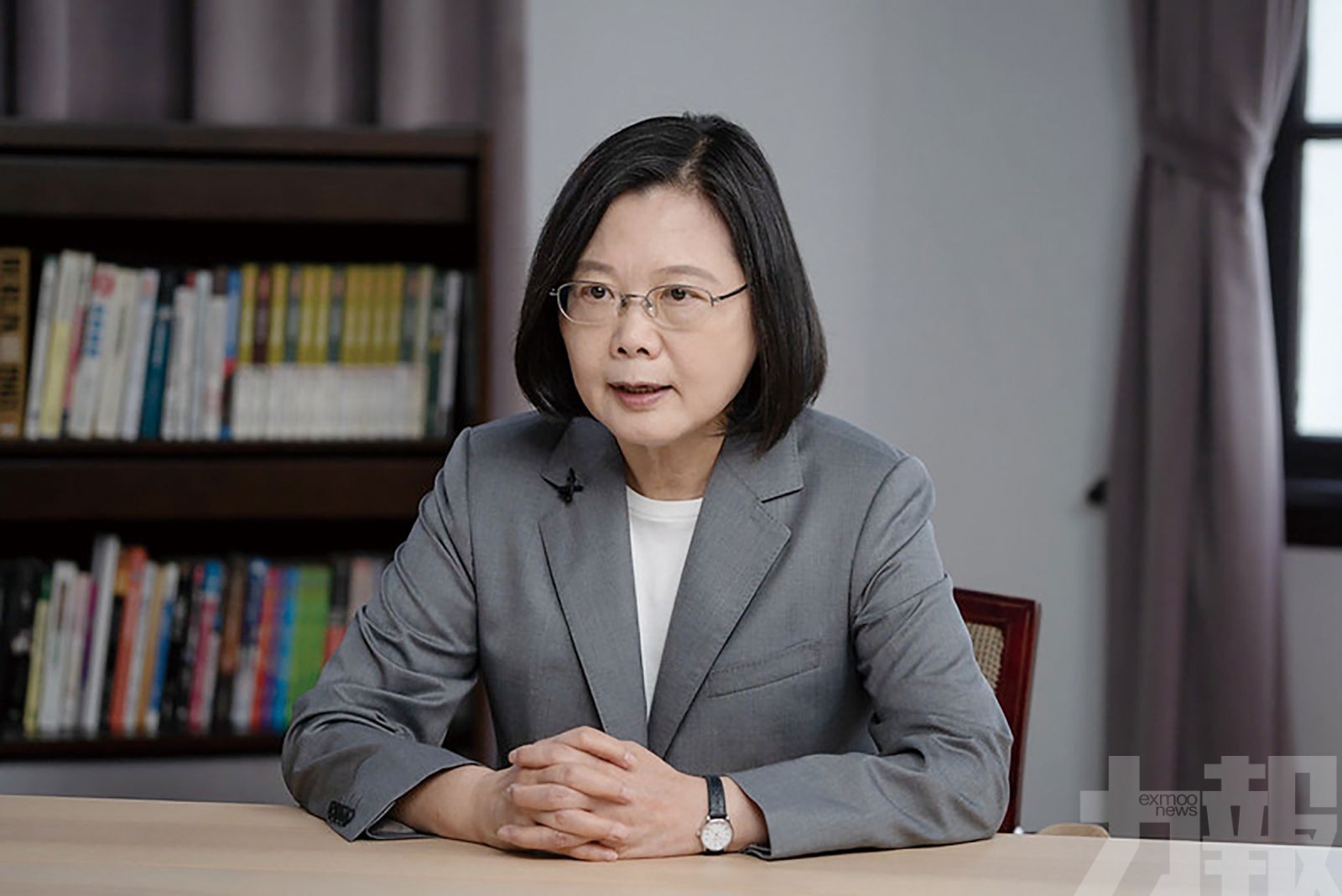 蔡英文首度確診新冠