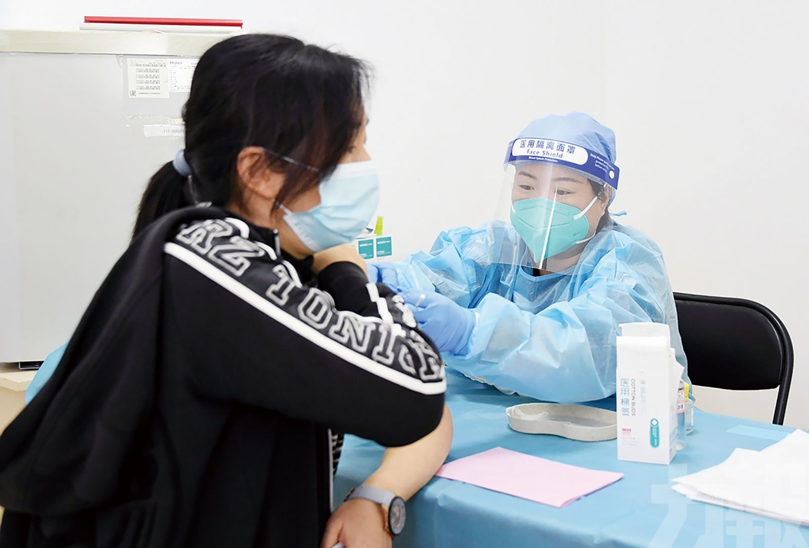 北京多區開打新冠加強針