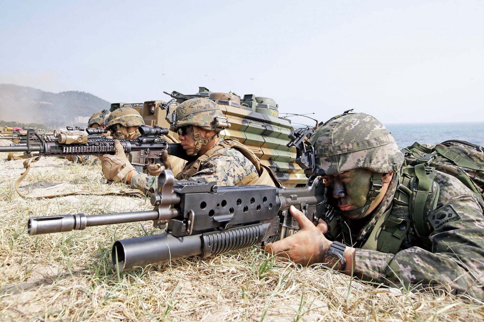 美海軍陸戰隊抵台「授課」