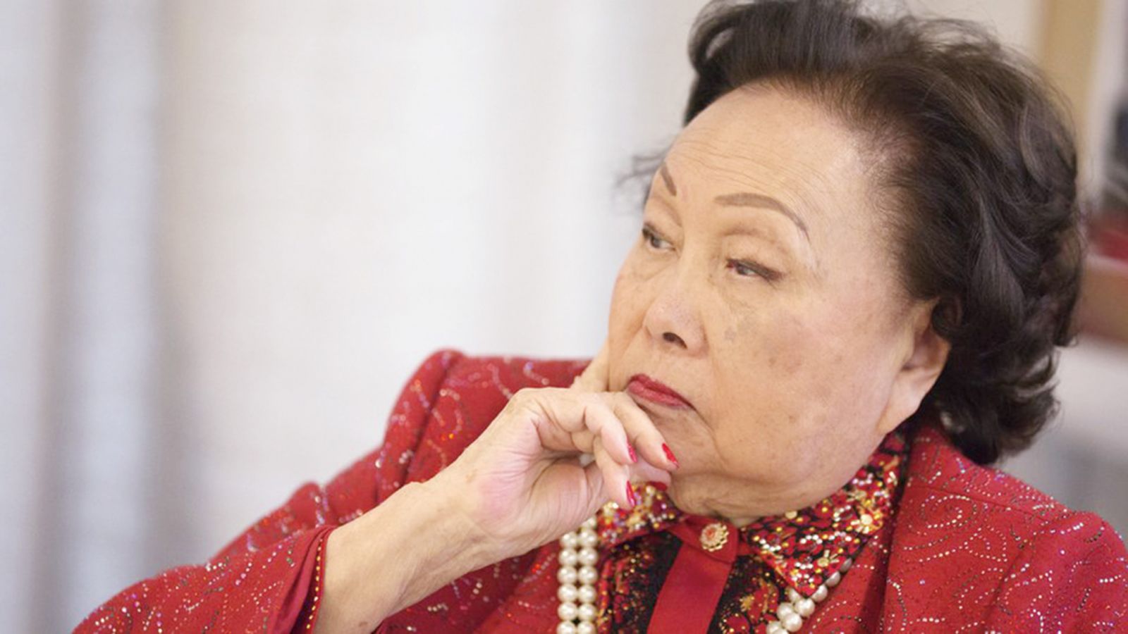 飛虎隊將領遺孀陳香梅
