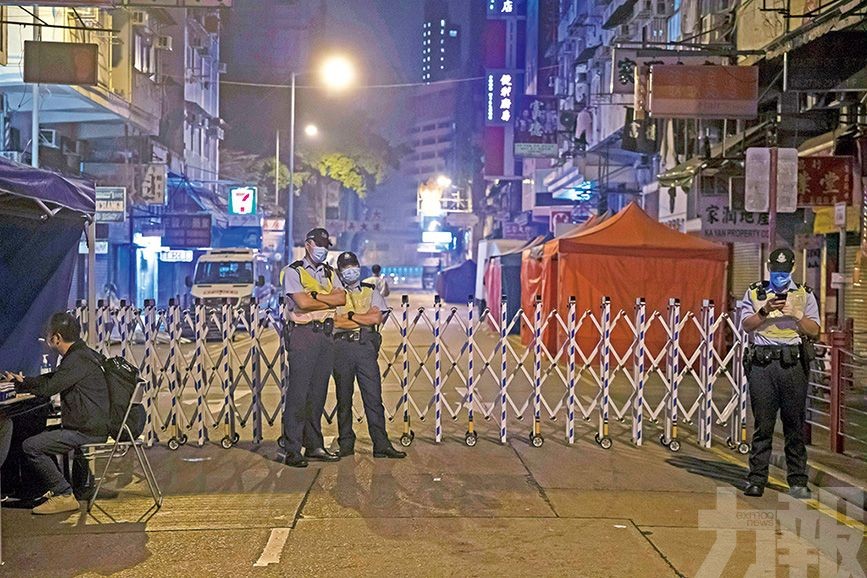 香港首度「封區」