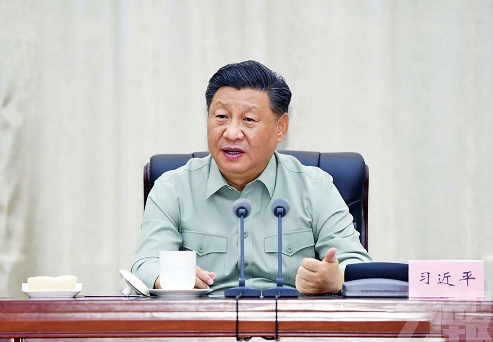 習近平視察海軍陸戰隊