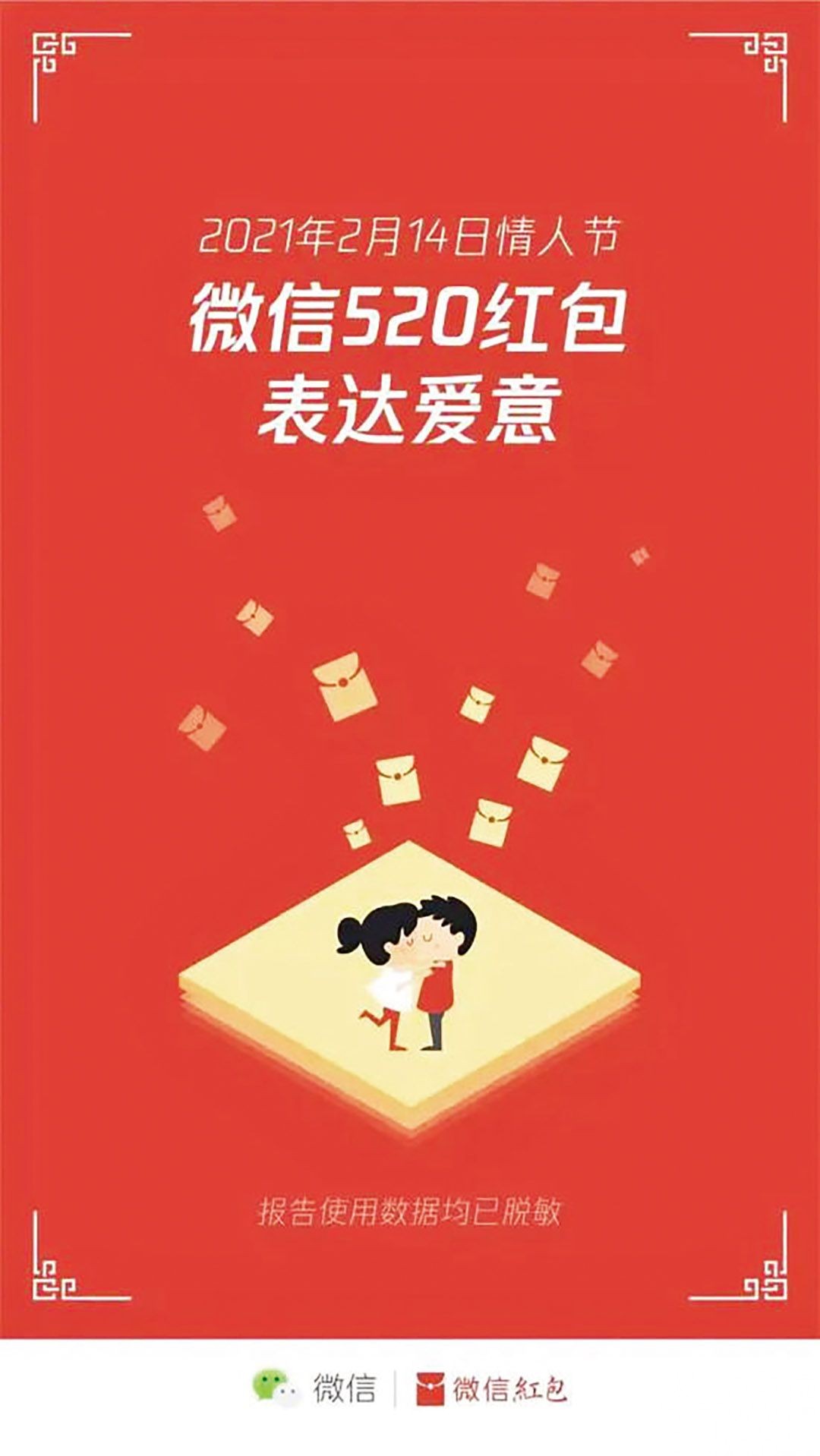 微信「520」紅包表心意