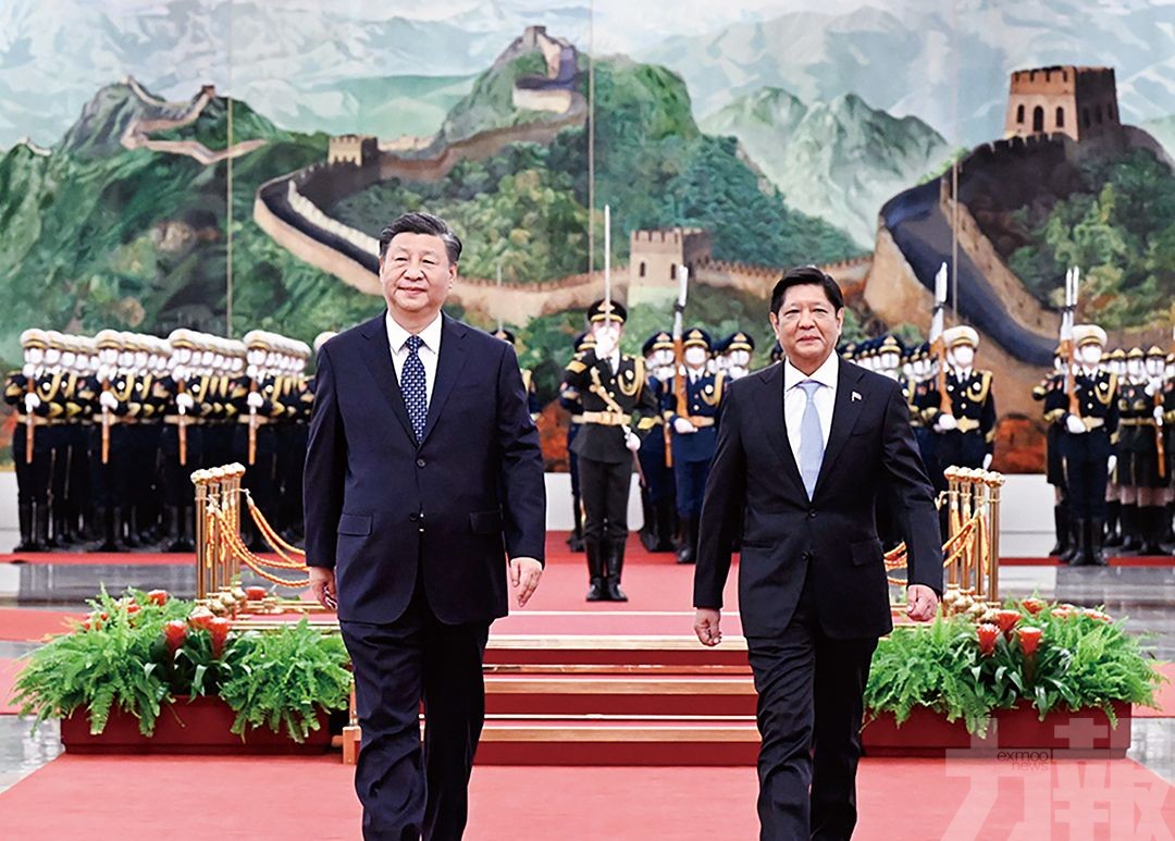 中菲聯合聲明願和平解決南海爭端