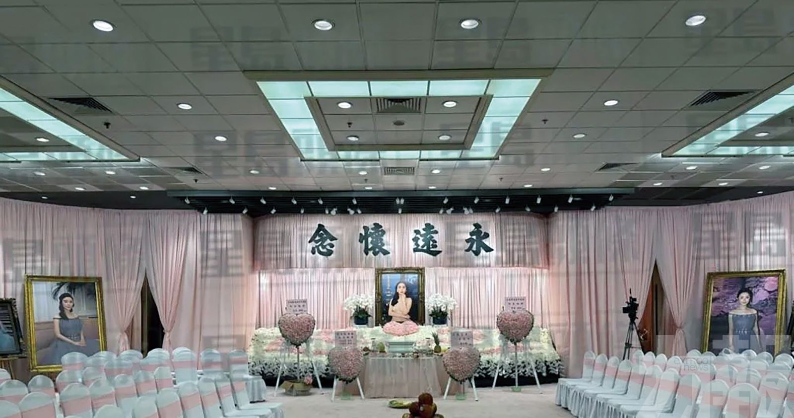 港名媛蔡天鳳出殯