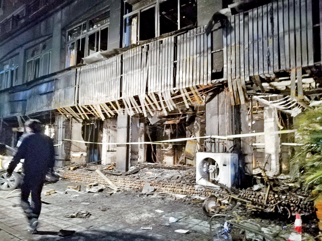 浙江足浴店大火18死