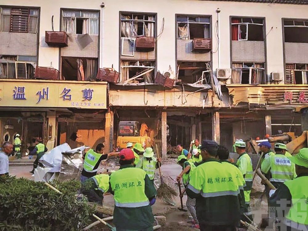 無錫一小吃店燃氣爆炸