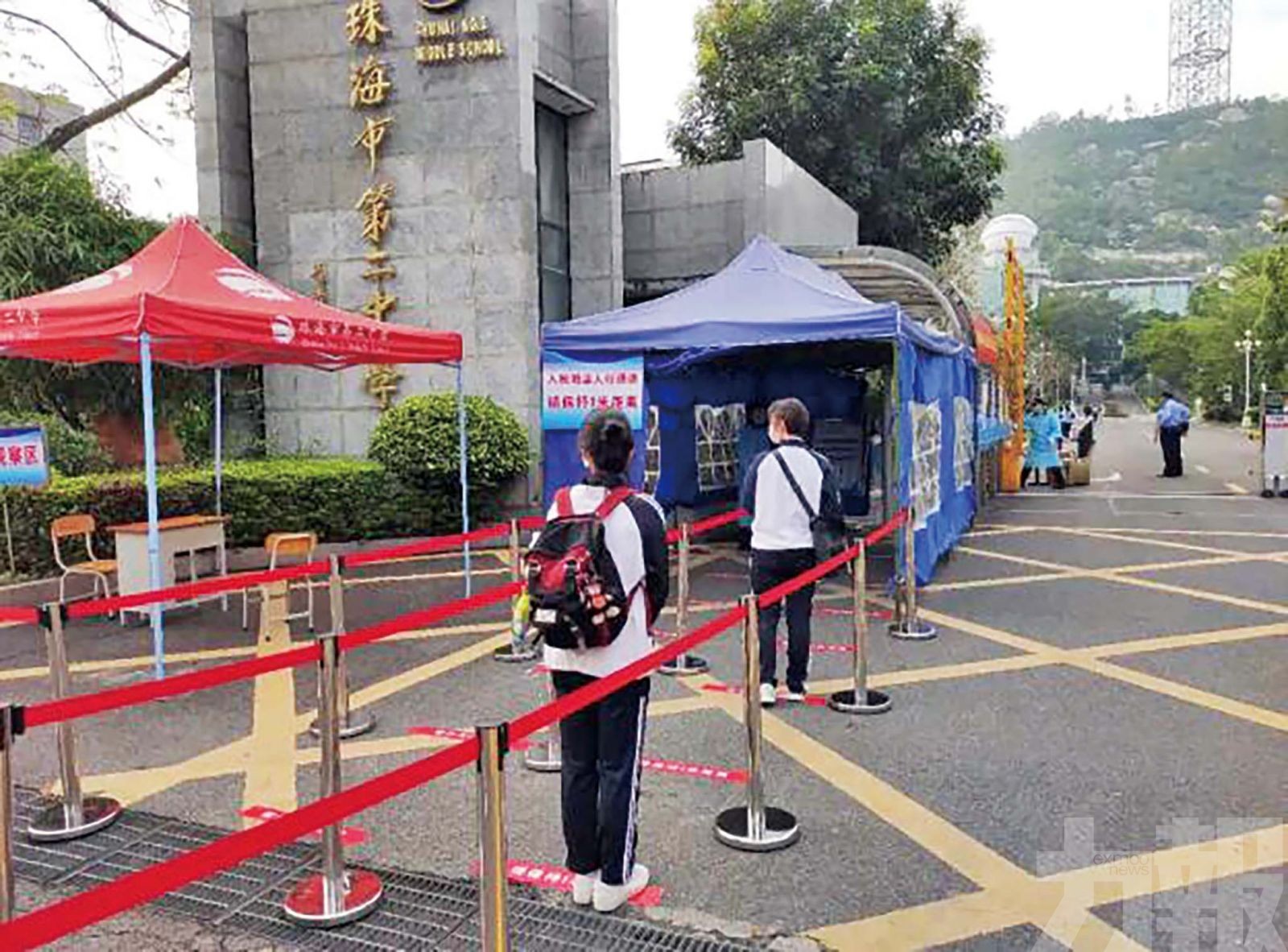 核酸檢測呈陰性