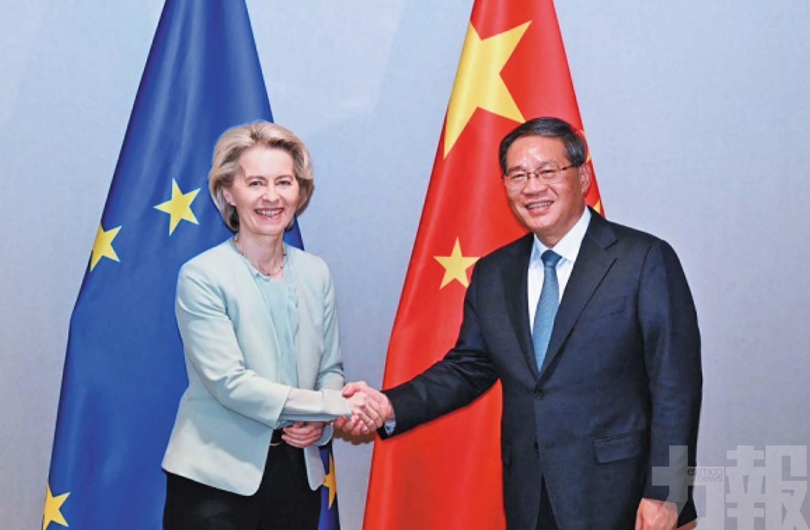 李強與馮德萊恩通電話：