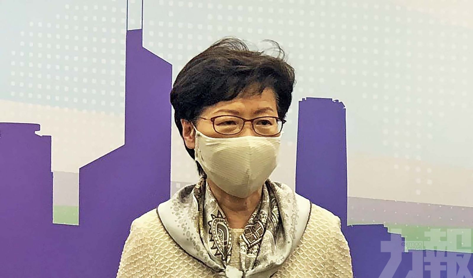 向中央表達港區國安法意見